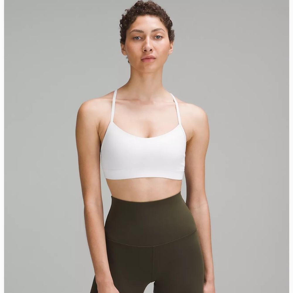 lululemon athletica White Sports Bra